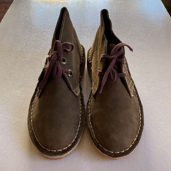 SAFARI by BATA Men’s Leather Chukka Boots Size 9 - Picture 4 of 10